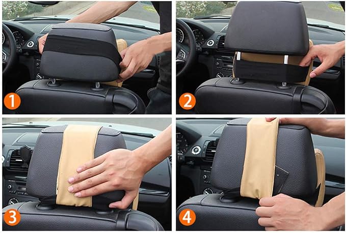 ComfortRide™ Memory Foam Car Headrest