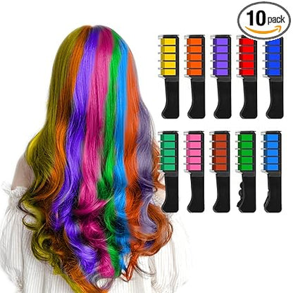 Colorful Hair Dye Comb (10 Pcs)