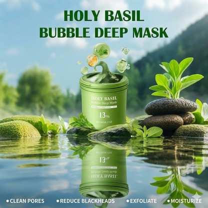 Holy Basil Bubble Deep Mask