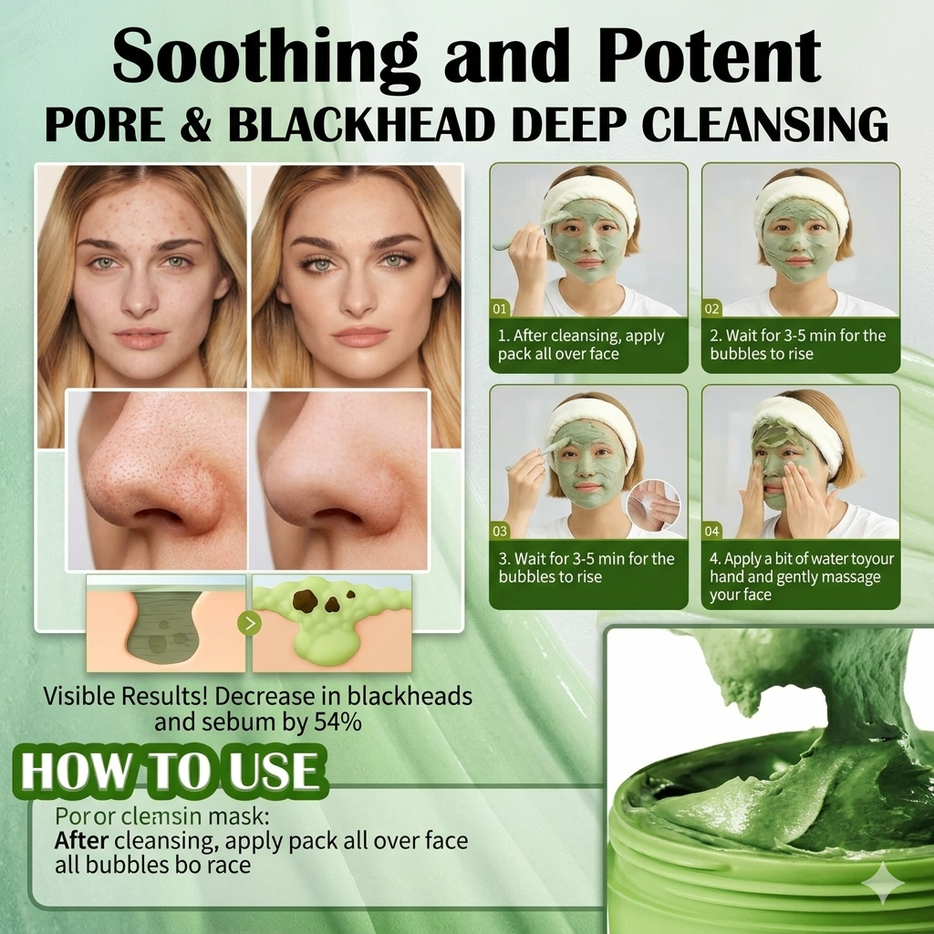 Holy Basil Bubble Deep Mask