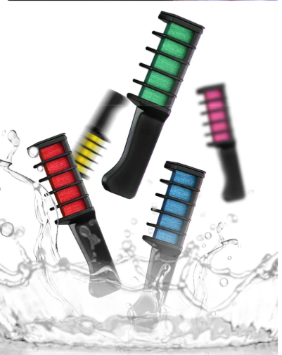 Colorful Hair Dye Comb (10 Pcs)