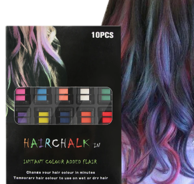 Colorful Hair Dye Comb (10 Pcs)