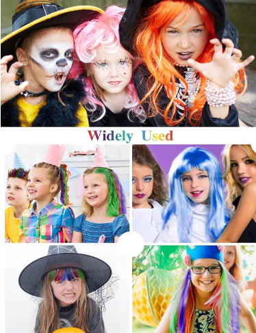 Colorful Hair Dye Comb (10 Pcs)