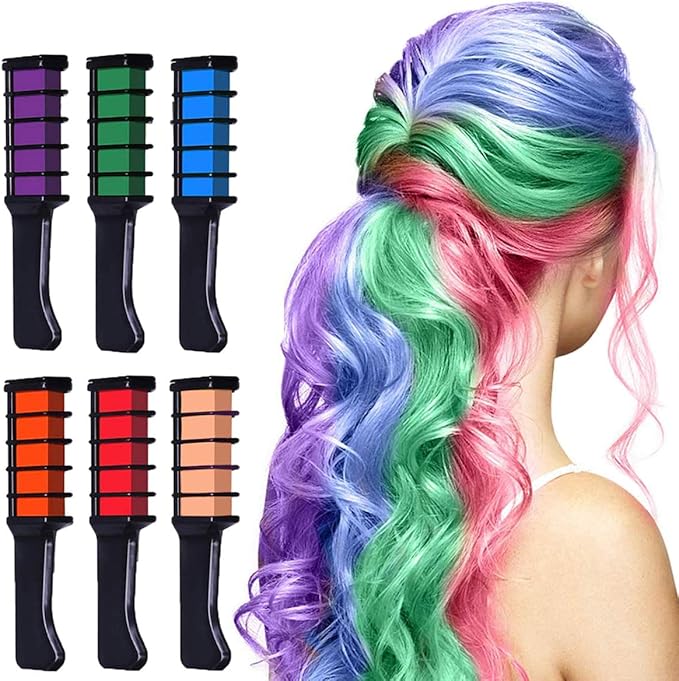 Colorful Hair Dye Comb (10 Pcs)